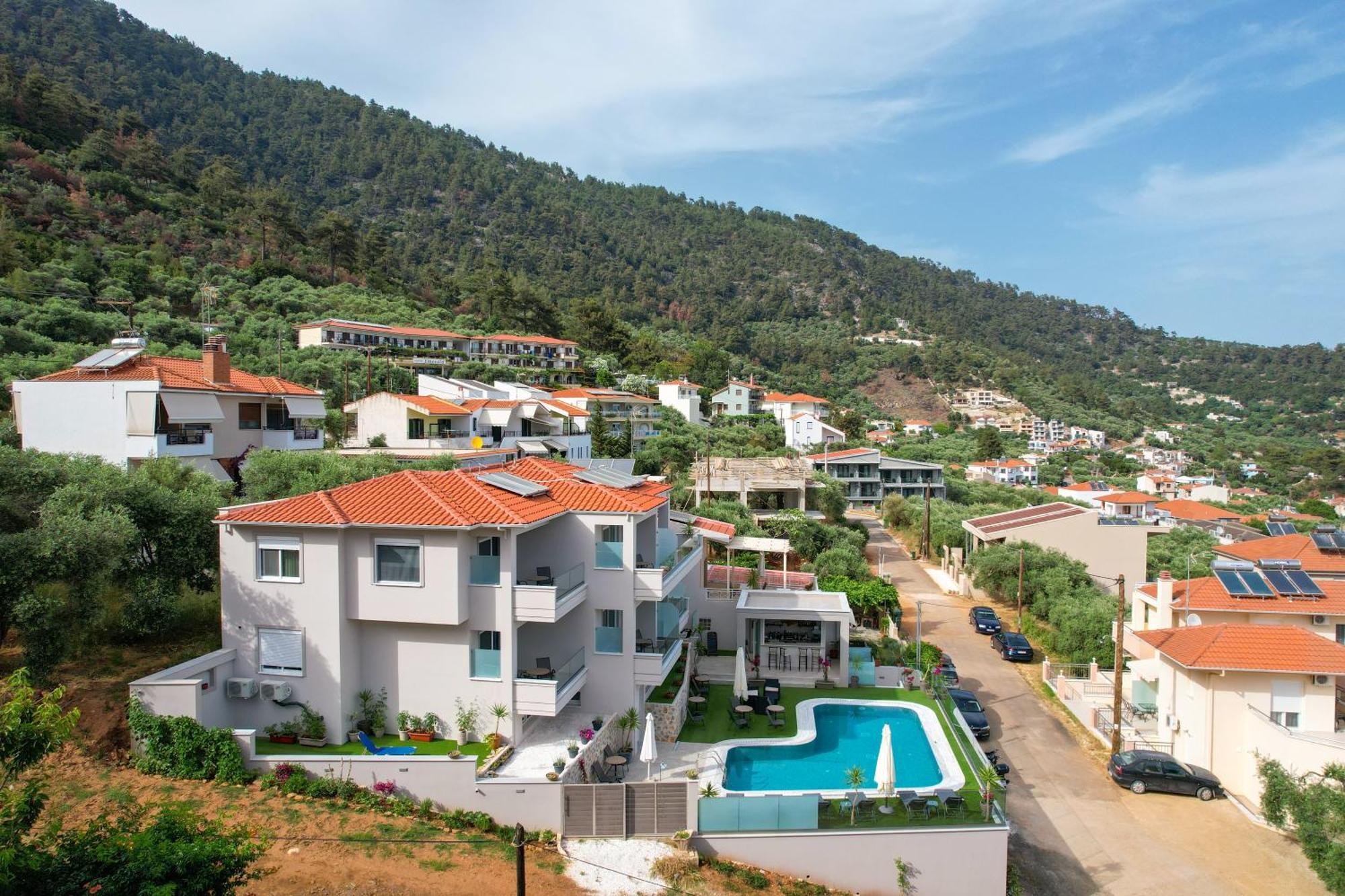 Villa Finikas Thassos Golden Beach Chrysi Ammoudia Exterior foto