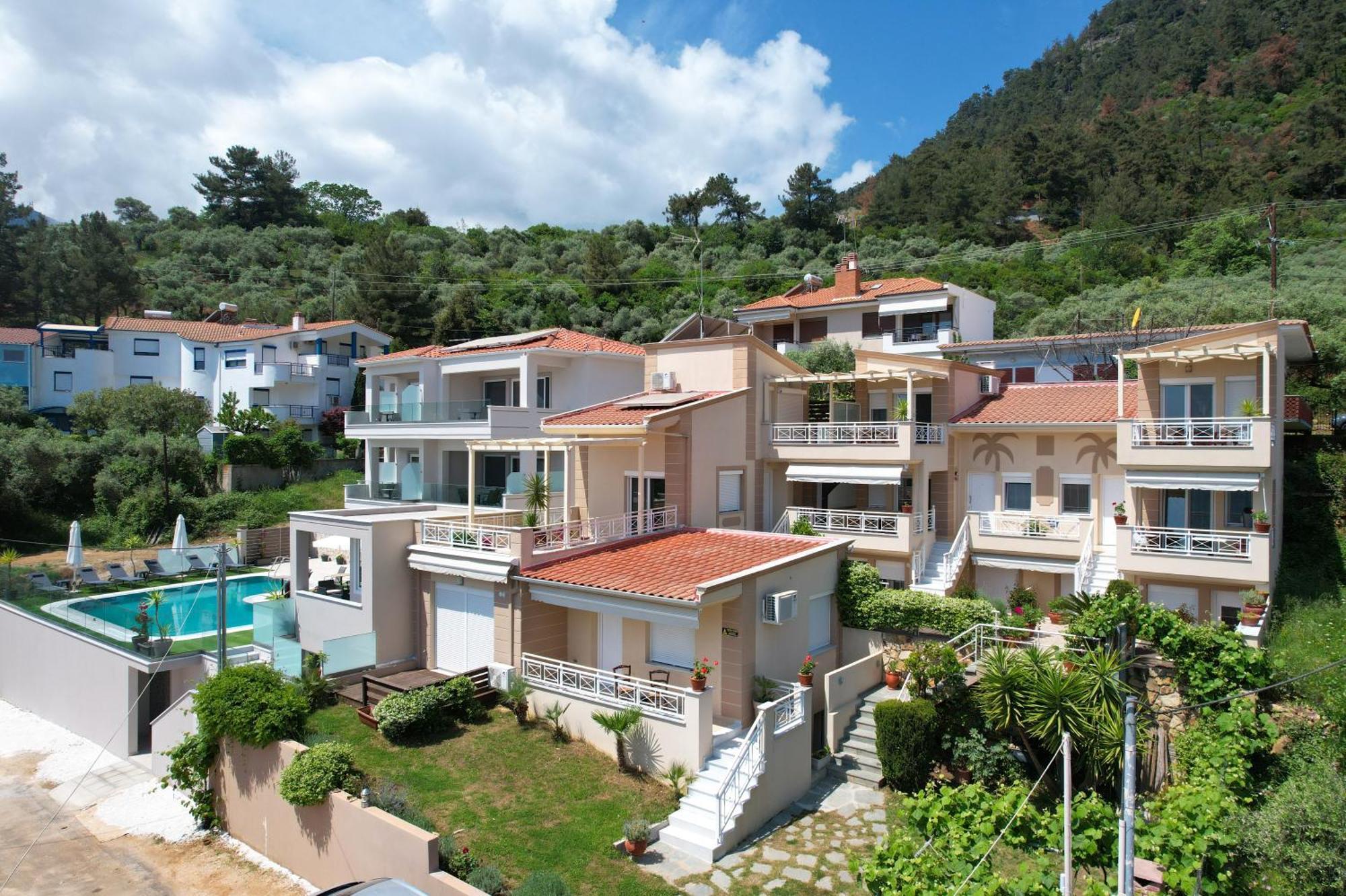 Villa Finikas Thassos Golden Beach Chrysi Ammoudia Exterior foto