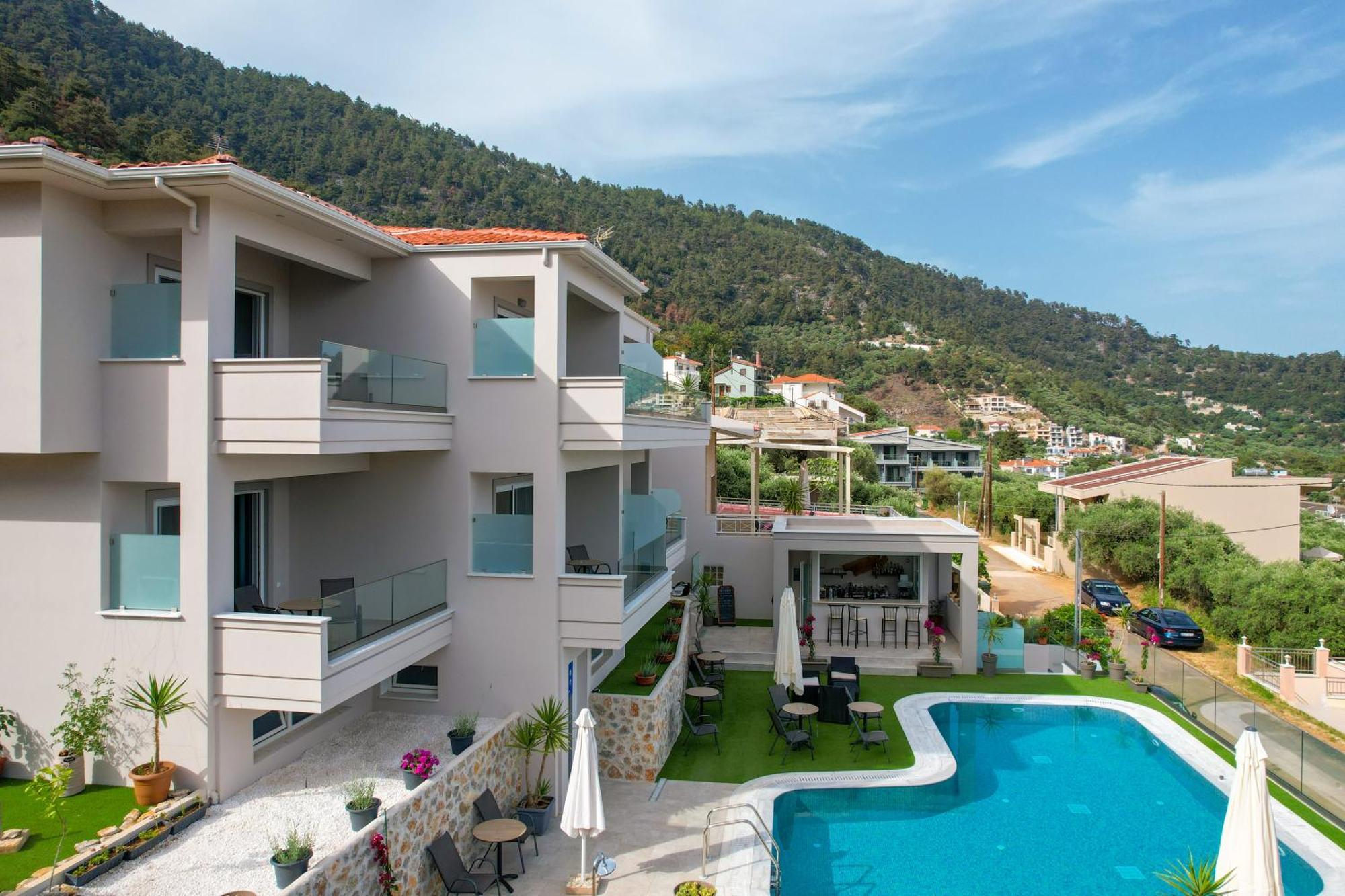 Villa Finikas Thassos Golden Beach Chrysi Ammoudia Exterior foto