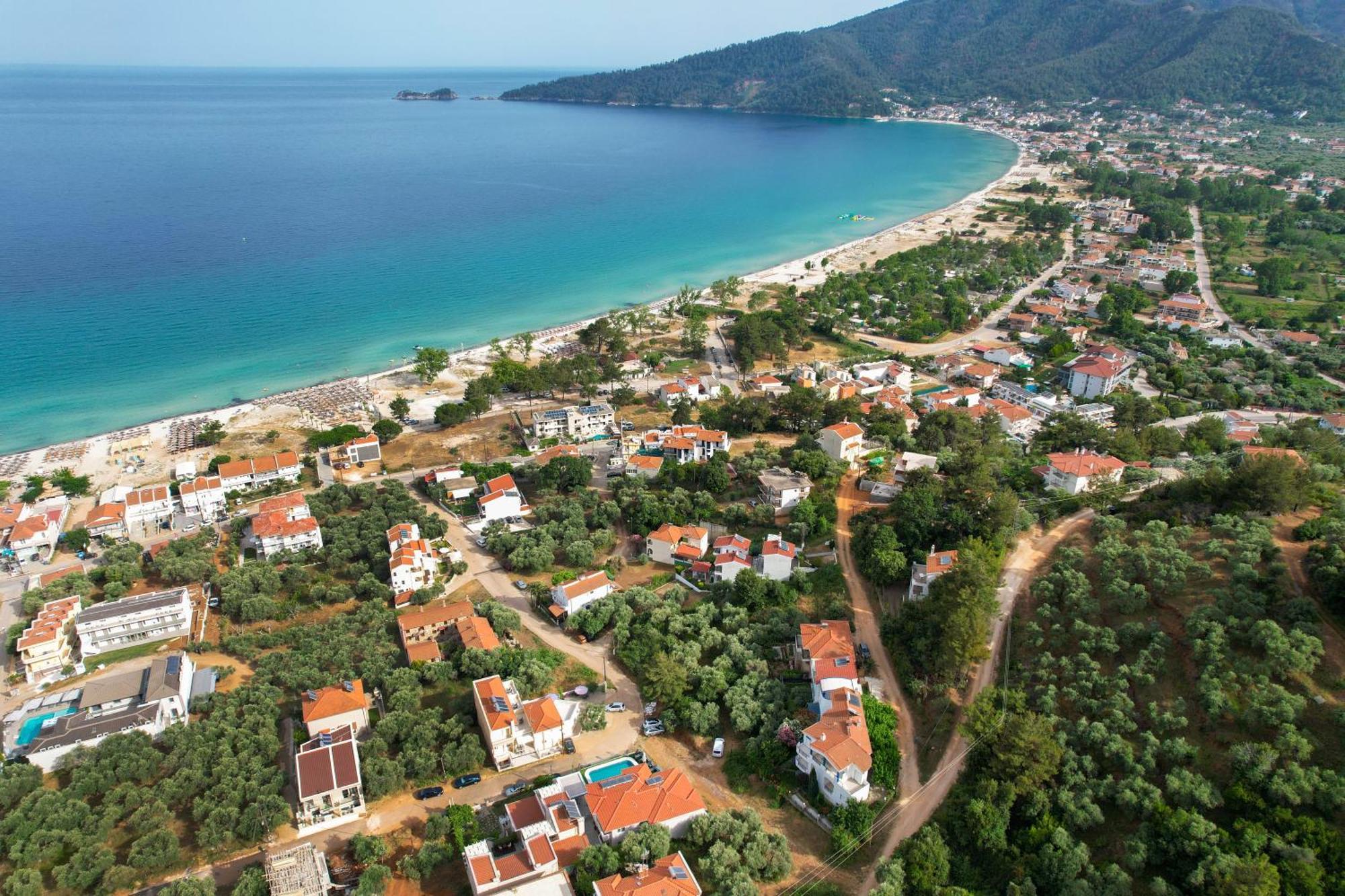 Villa Finikas Thassos Golden Beach Chrysi Ammoudia Exterior foto