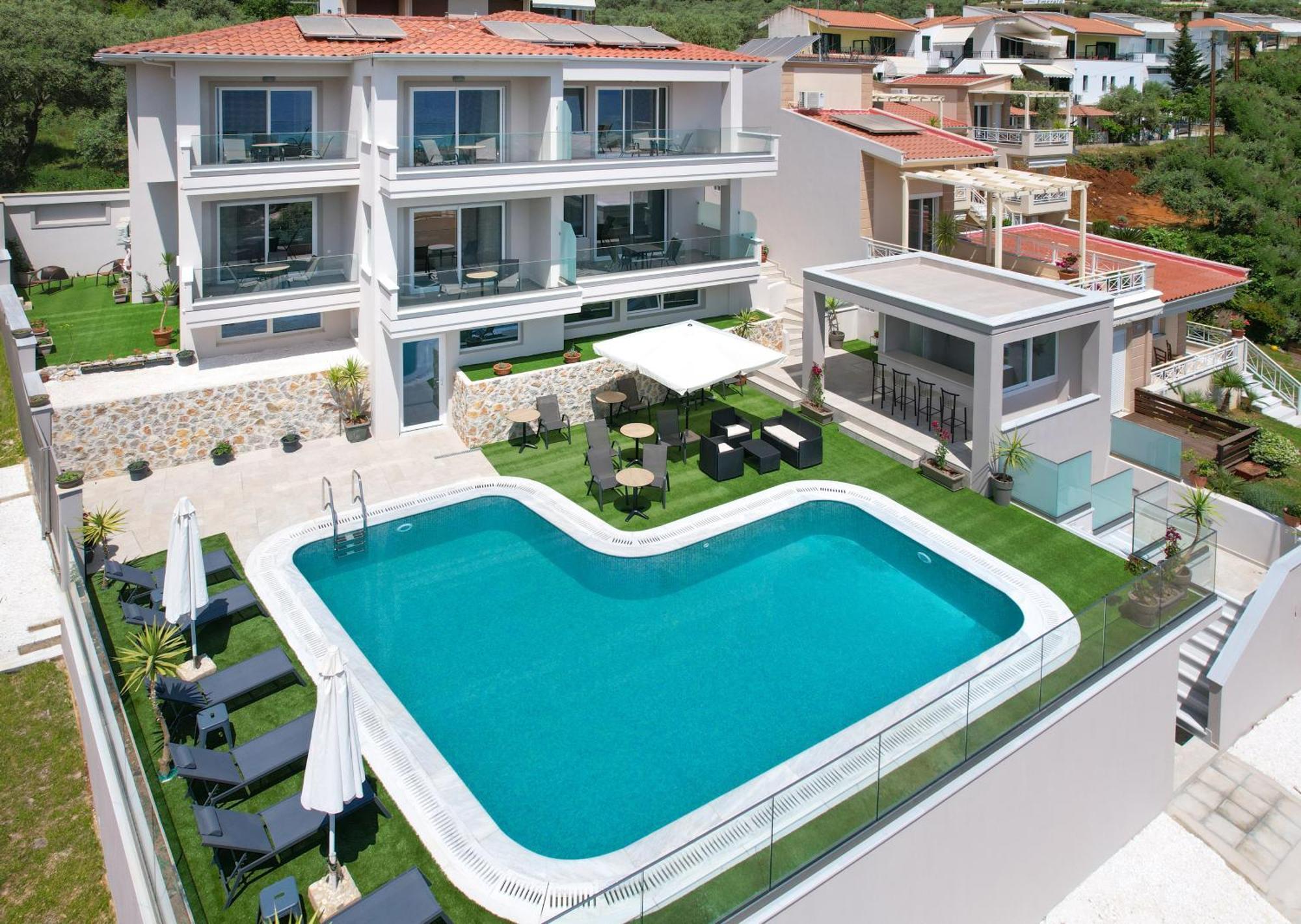 Villa Finikas Thassos Golden Beach Chrysi Ammoudia Exterior foto