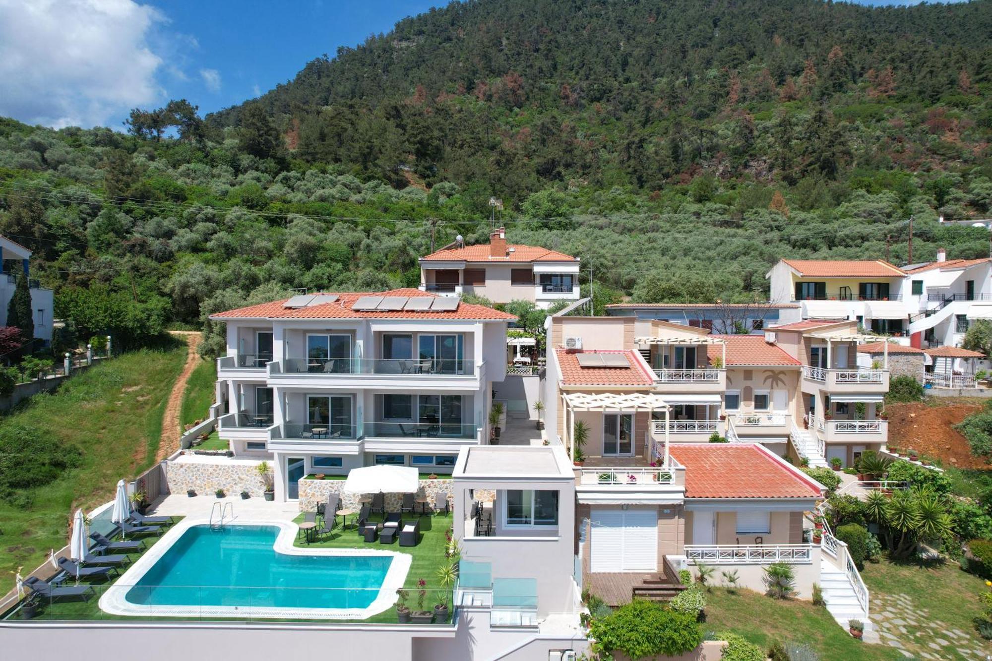 Villa Finikas Thassos Golden Beach Chrysi Ammoudia Exterior foto