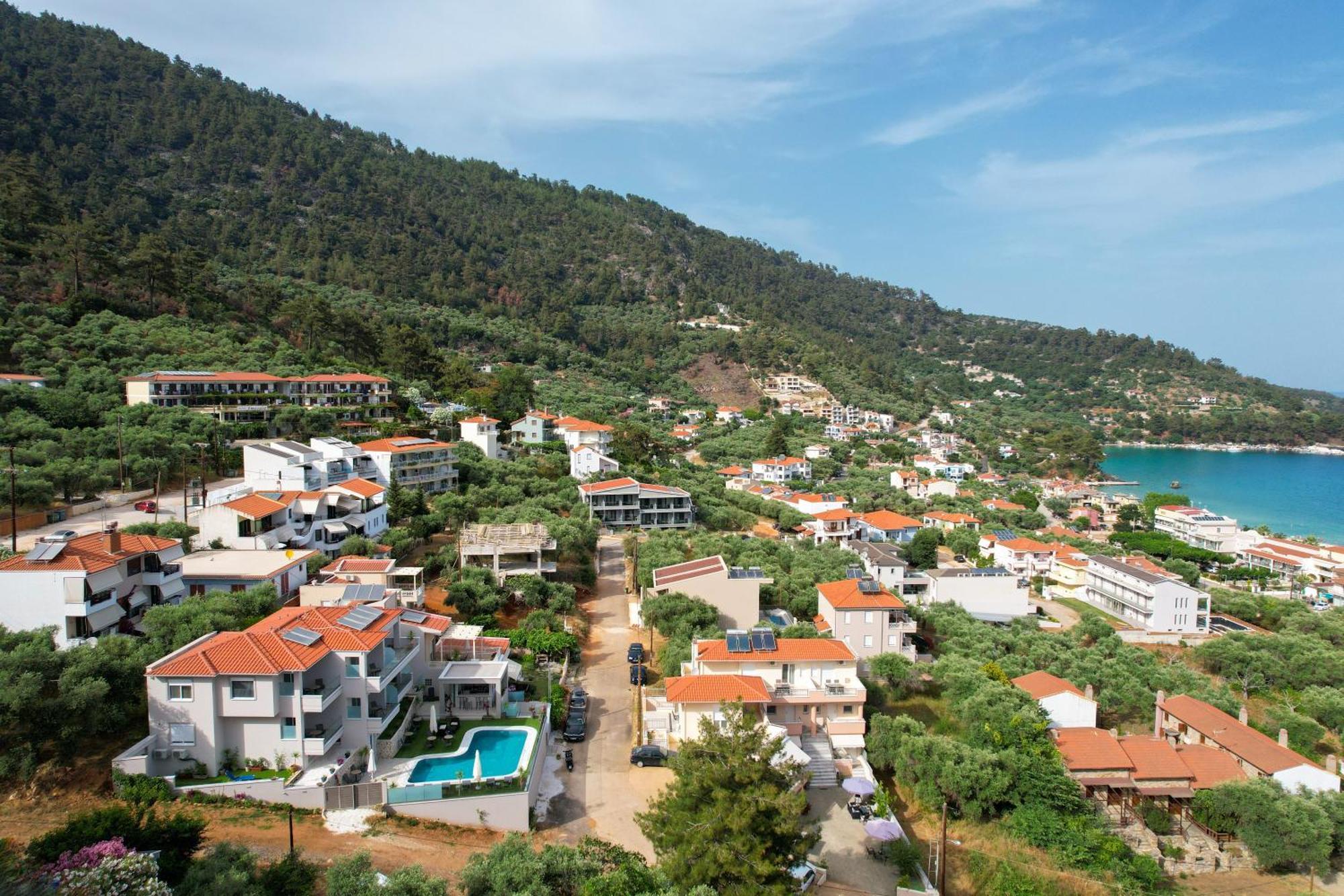 Villa Finikas Thassos Golden Beach Chrysi Ammoudia Exterior foto