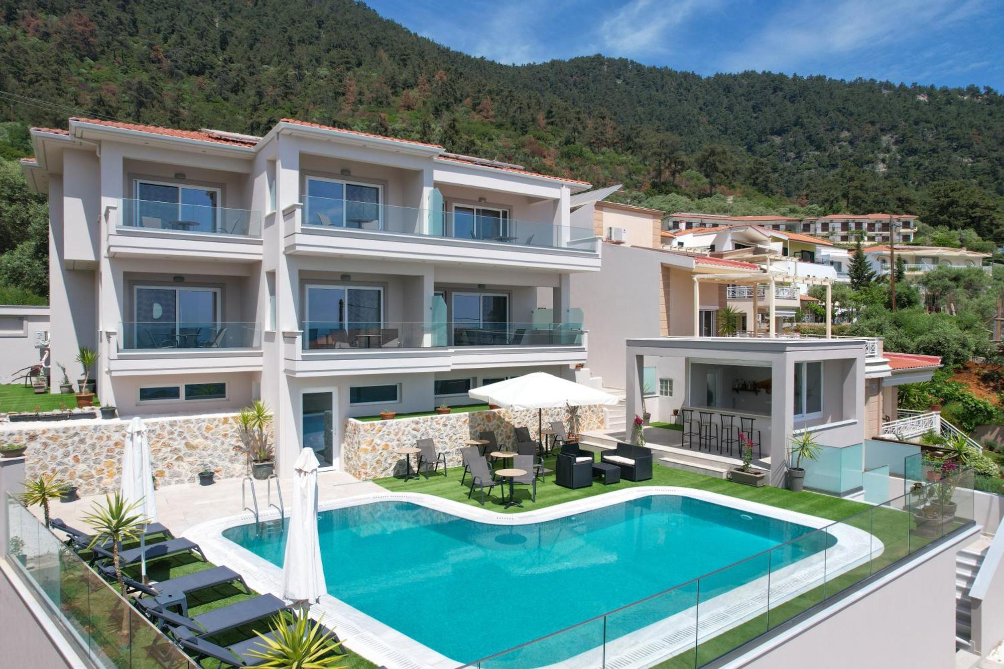 Villa Finikas Thassos Golden Beach Chrysi Ammoudia Exterior foto