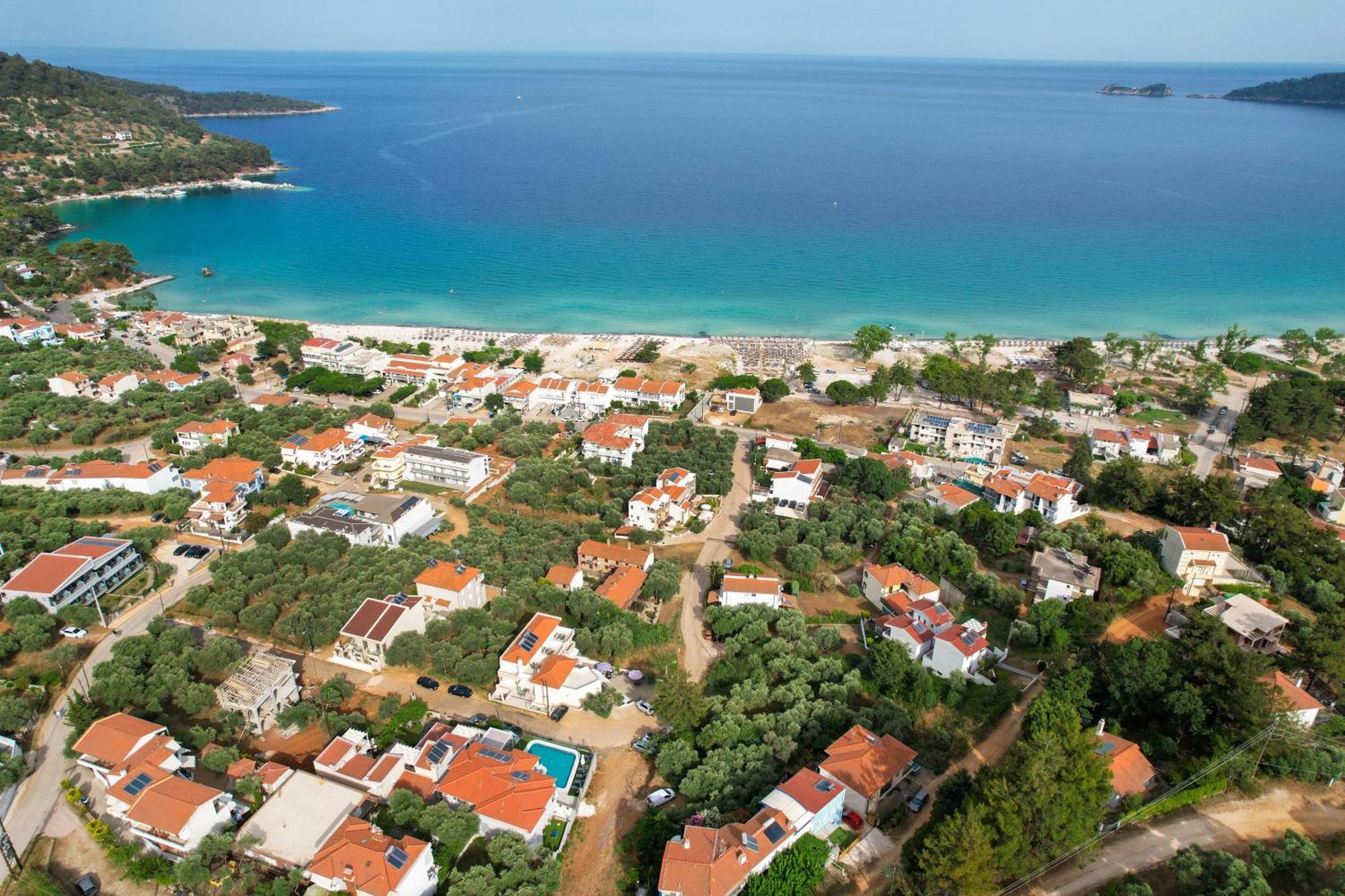 Villa Finikas Thassos Golden Beach Chrysi Ammoudia Exterior foto