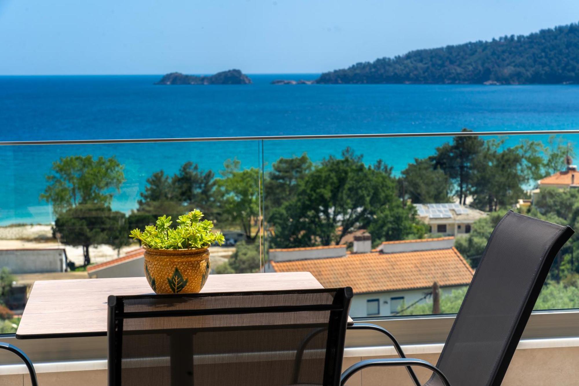 Villa Finikas Thassos Golden Beach Chrysi Ammoudia Exterior foto