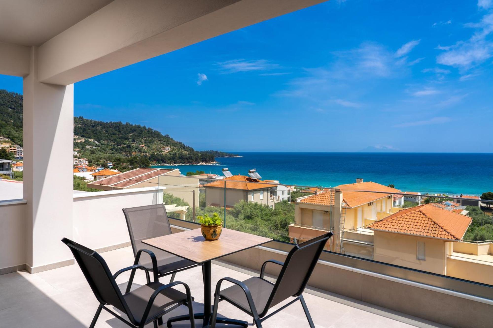Villa Finikas Thassos Golden Beach Chrysi Ammoudia Exterior foto