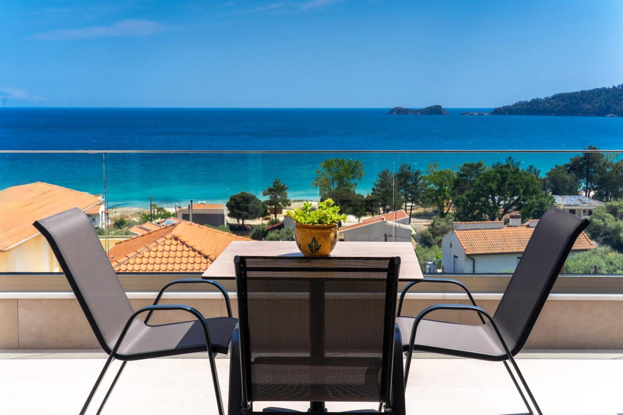 Villa Finikas Thassos Golden Beach Chrysi Ammoudia Exterior foto