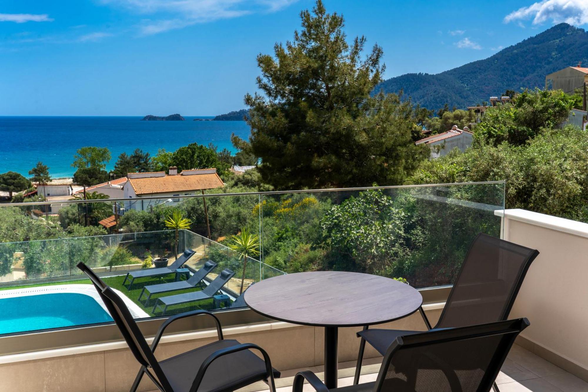 Villa Finikas Thassos Golden Beach Chrysi Ammoudia Exterior foto