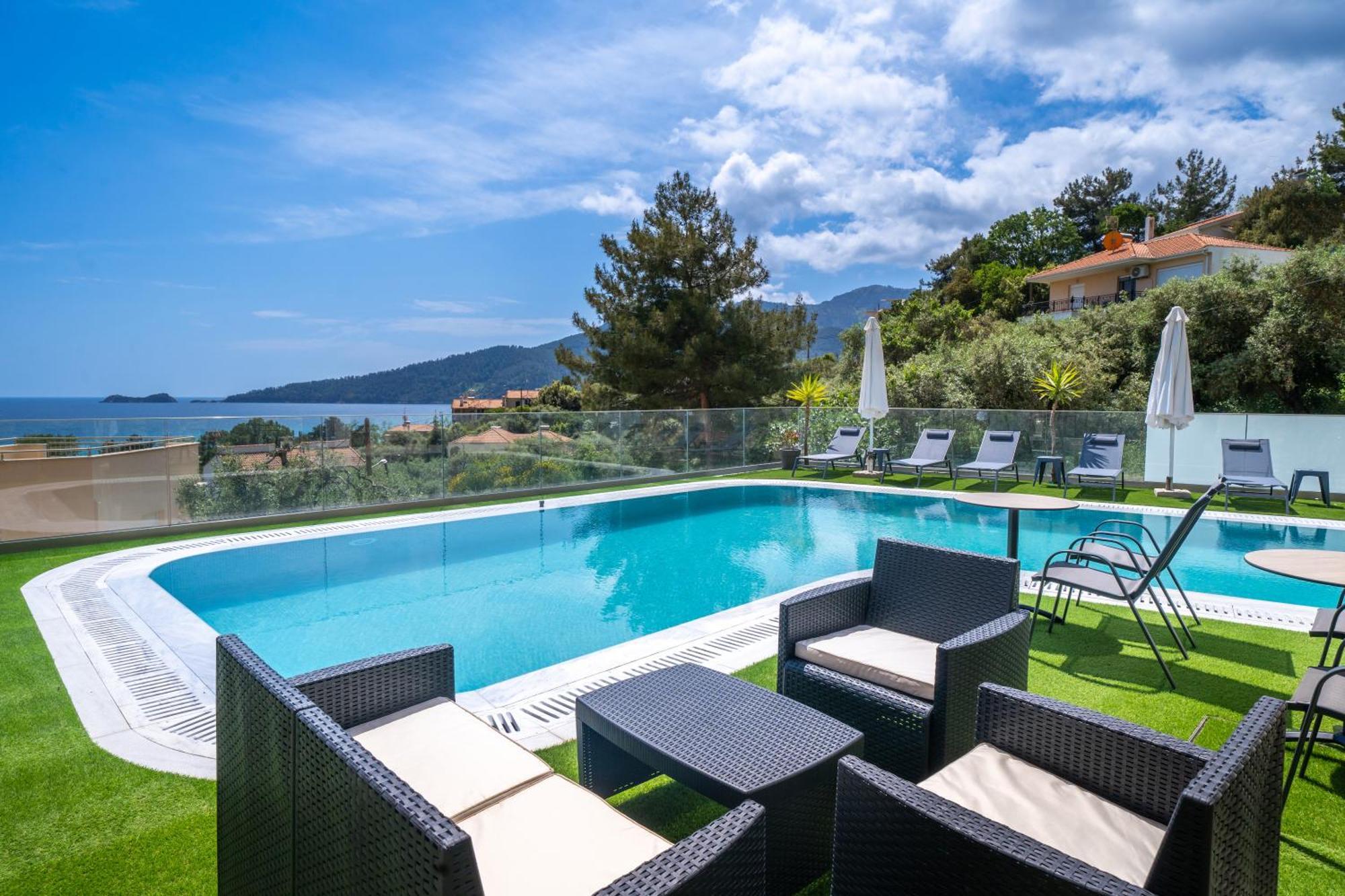Villa Finikas Thassos Golden Beach Chrysi Ammoudia Exterior foto